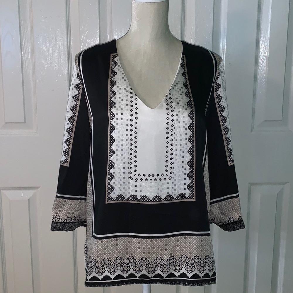 Varner-V Neck Blouse